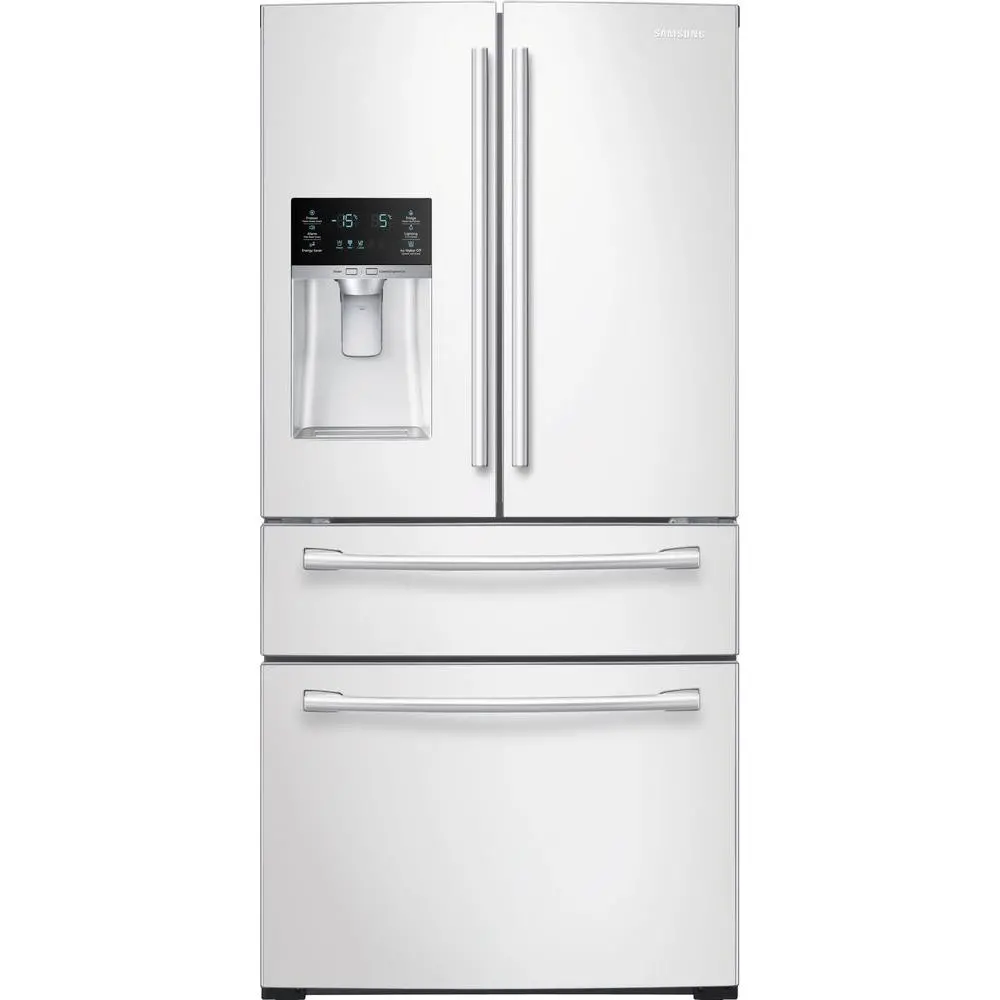 RF28HMEDBWW Samsung French Door Refrigerator - 36 Inch White-1
