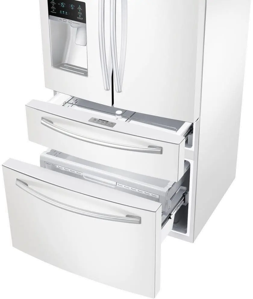 RF28HMEDBWW Samsung French Door Refrigerator - 36 Inch White-7