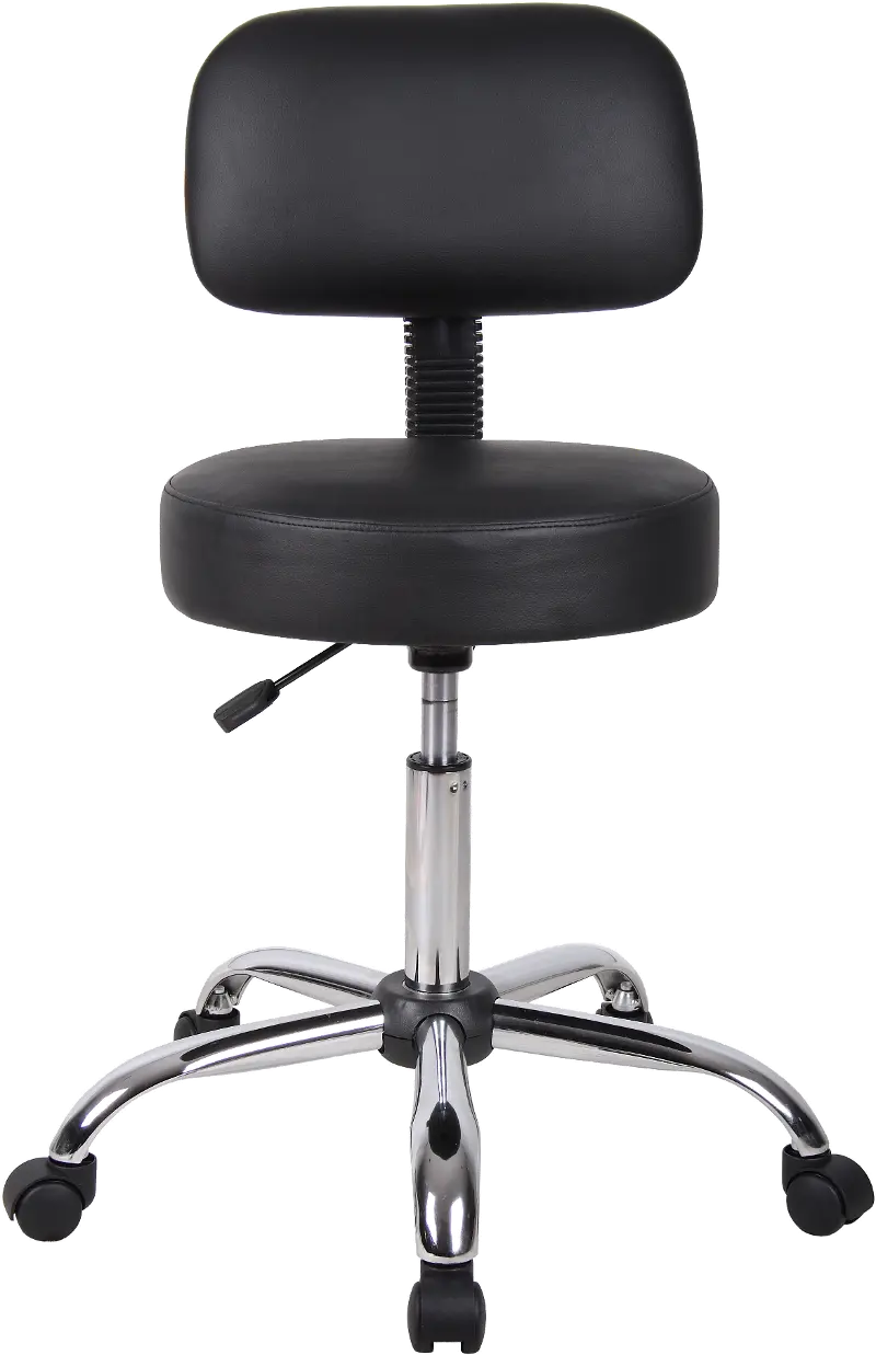 Black Medical and Office Draft Chair
