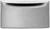 XHPC155YC Whirlpool 15.5 Inch Laundry Pedestal Pair - Chrome Shadow