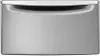XHPC155YC Whirlpool 15.5 Inch Laundry Pedestal Pair - Chrome Shadow
