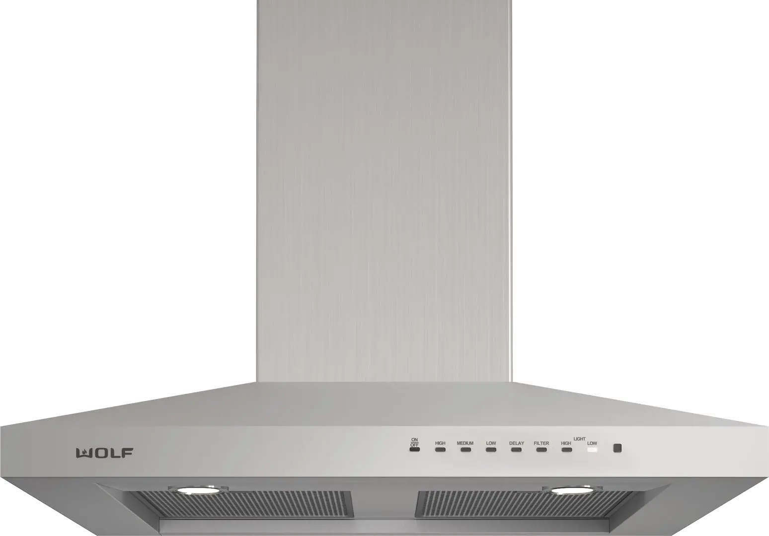 VW30S Wolf 30 Inch Cooktop Wall Hood - Stainless Steel-1