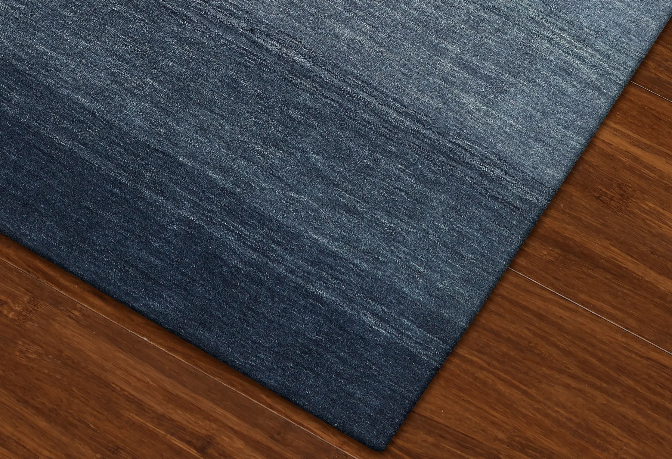 TI100NA/8X10/TORINO 8 x 10 Large Ombre Navy Blue Area Rug - Torino-2