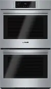 HBL8651UC Bosch 9.2 cu ft Double Wall Oven - Stainless Steel 30 Inch