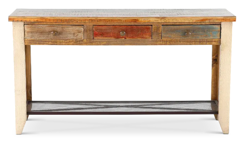 Tanmeron Brown Console Table