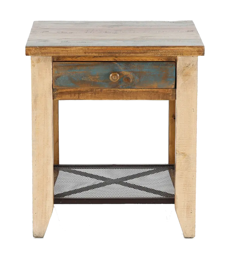 Tanmeron Brown End Table