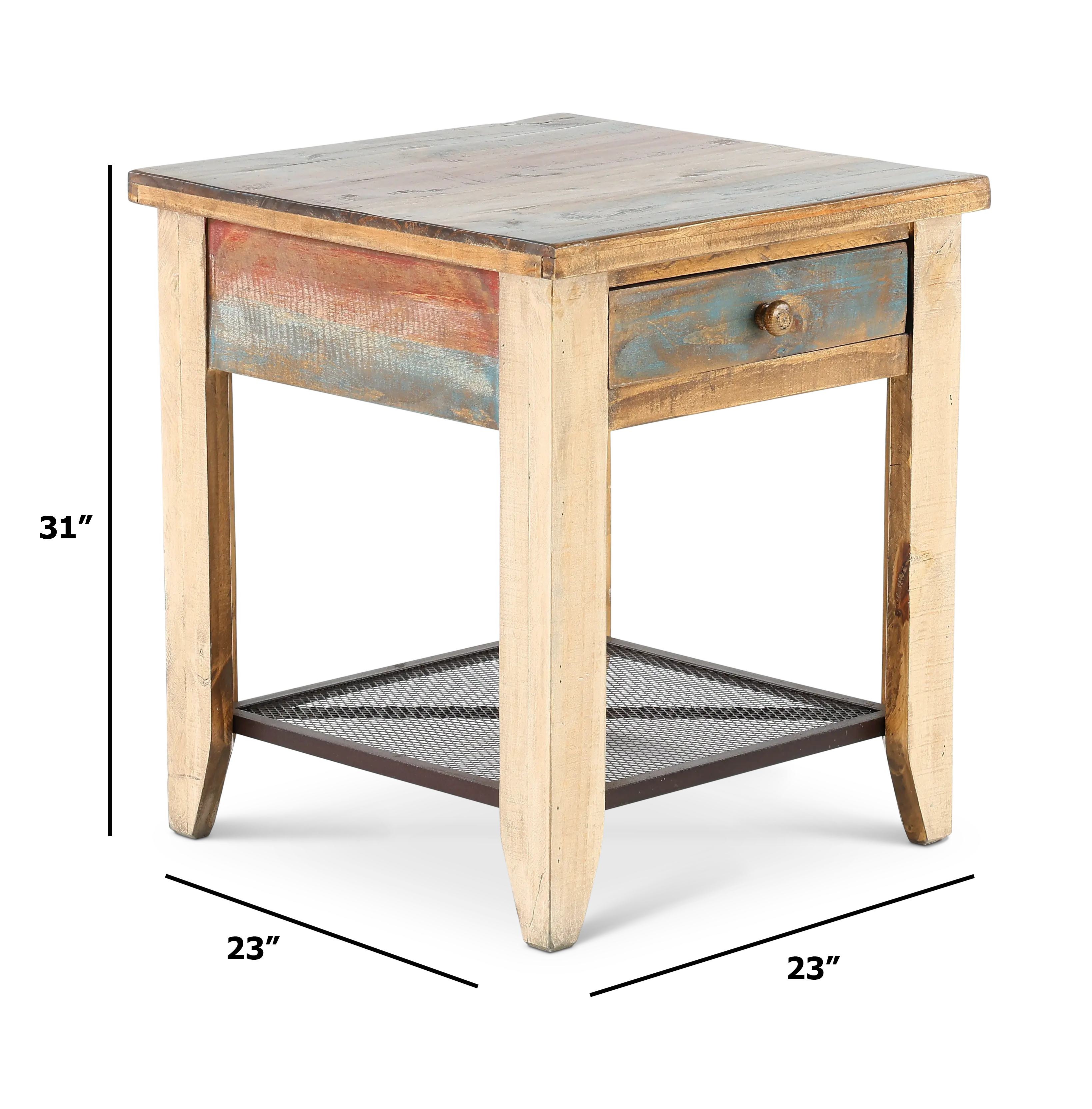 Tanmeron Brown End Table-3