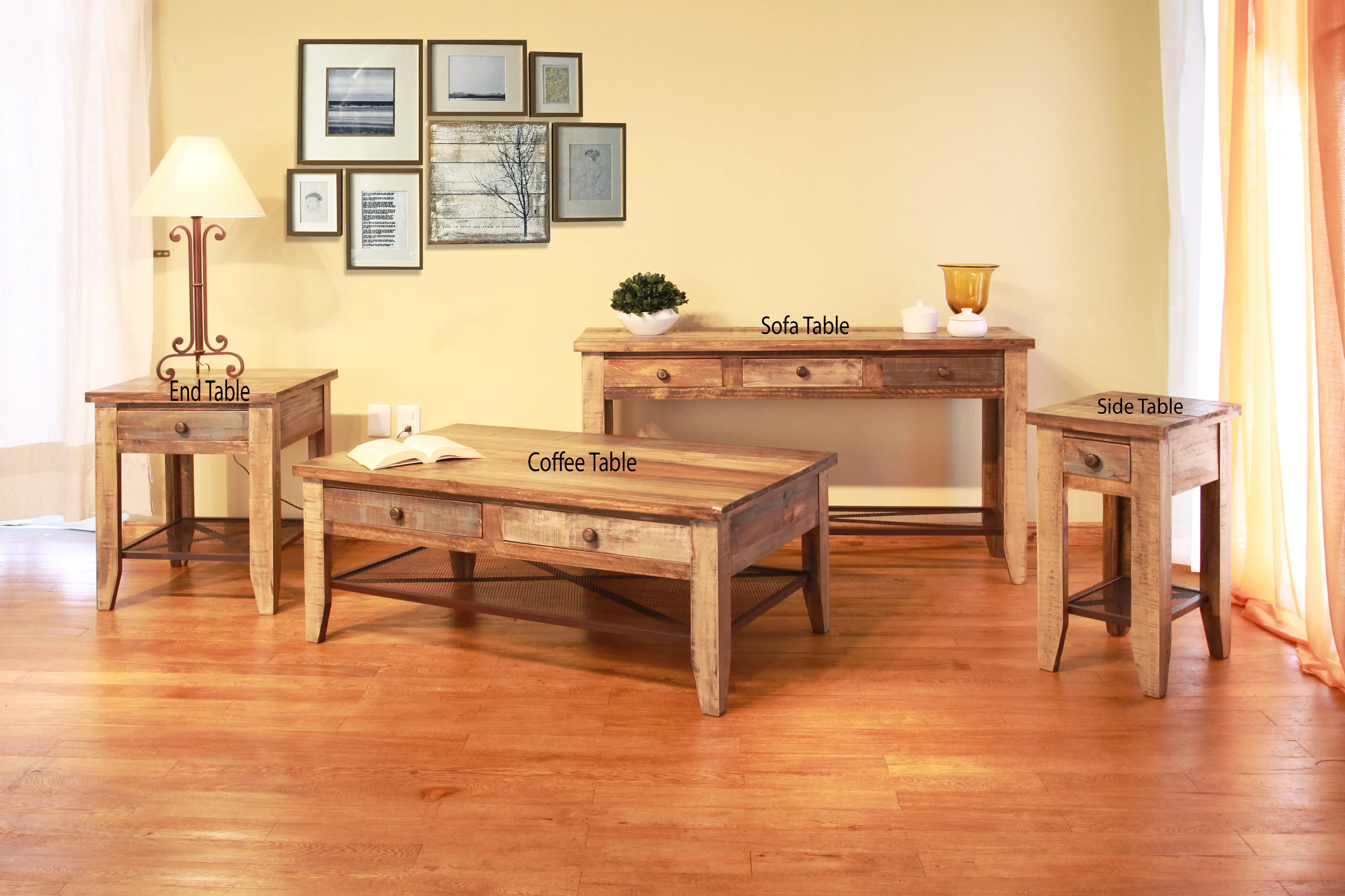 Tanmeron Brown End Table-9