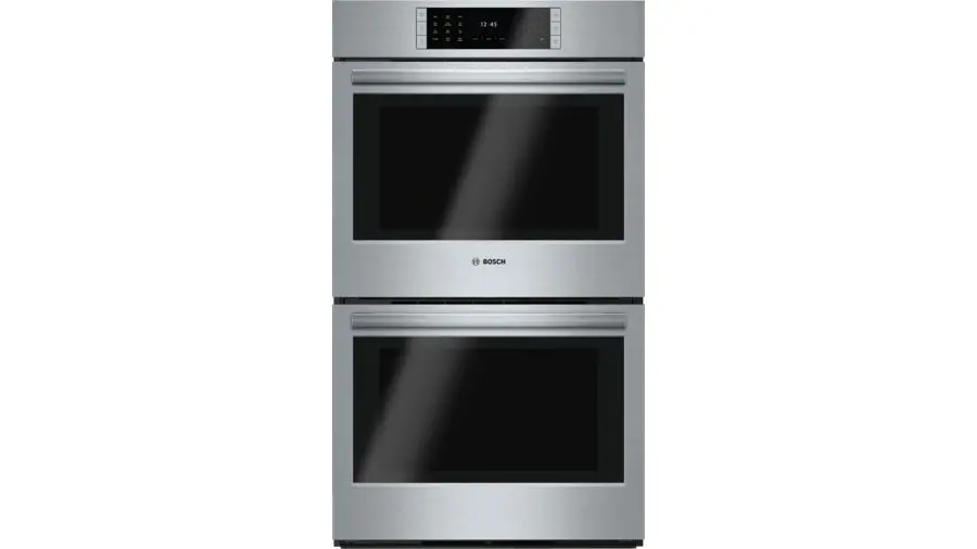 HBLP651UC Bosch 9.2 cu ft Double Wall Oven - Stainless Steel 30 Inch-1