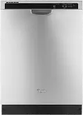 WDF520PADM Whirlpool Front Control Dishwasher - Stainless Steel