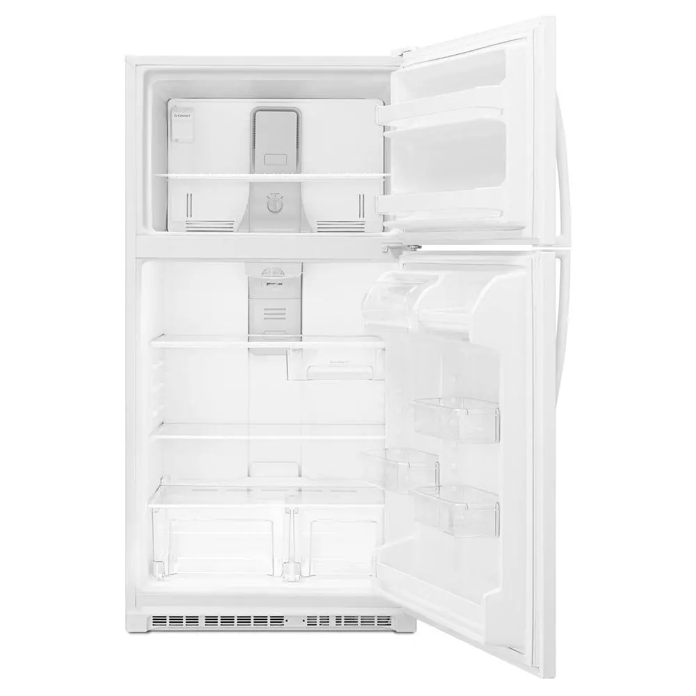 WRT311FZDW Whirlpool 20 Cu. Ft. Top Freezer Refrigerator – 33 Wide White-2