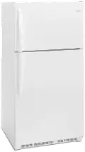 WRT311FZDW Whirlpool 20 cu ft Top Freezer Refrigerator - 33 White