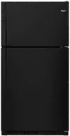 WRT311FZDB Whirlpool 20 cu ft Top Freezer Refrigerator - 33 W Black