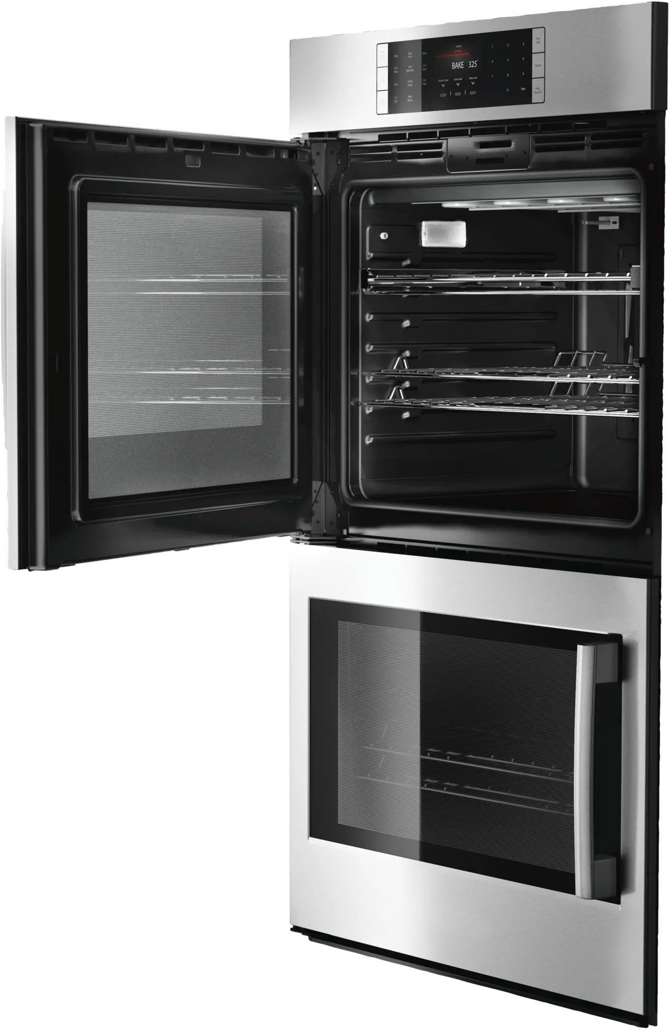 HBLP651LUC Bosch 9.2 cu ft Double Wall Oven - Stainless Steel 30 Inch-2