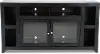 Skyline Black 65  TV Stand