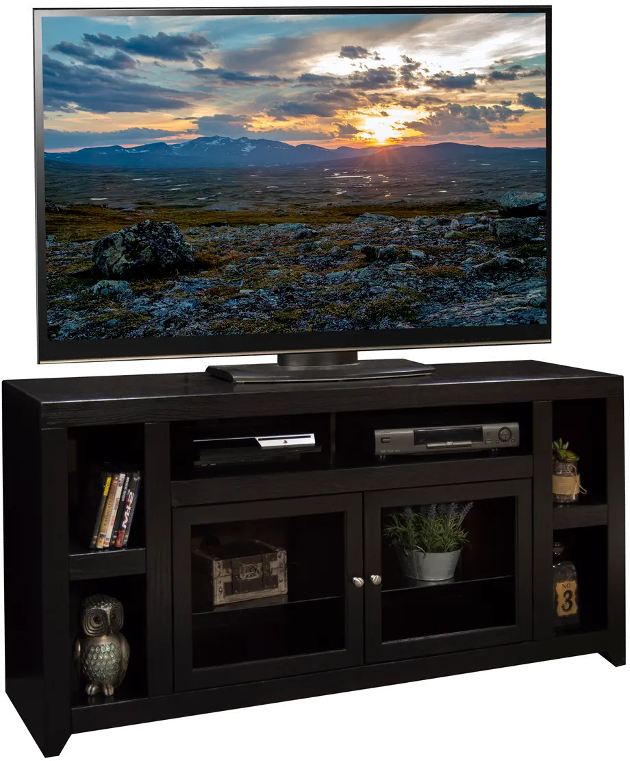 Skyline Black 65 TV Stand-4