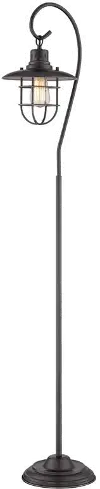 58 Inch Lanterna II Dark Bronze Lantern Floor Lamp