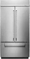KBFN502ESS KitchenAid Built-In French Door Refrigerator - 42 Inch Stainless Steel