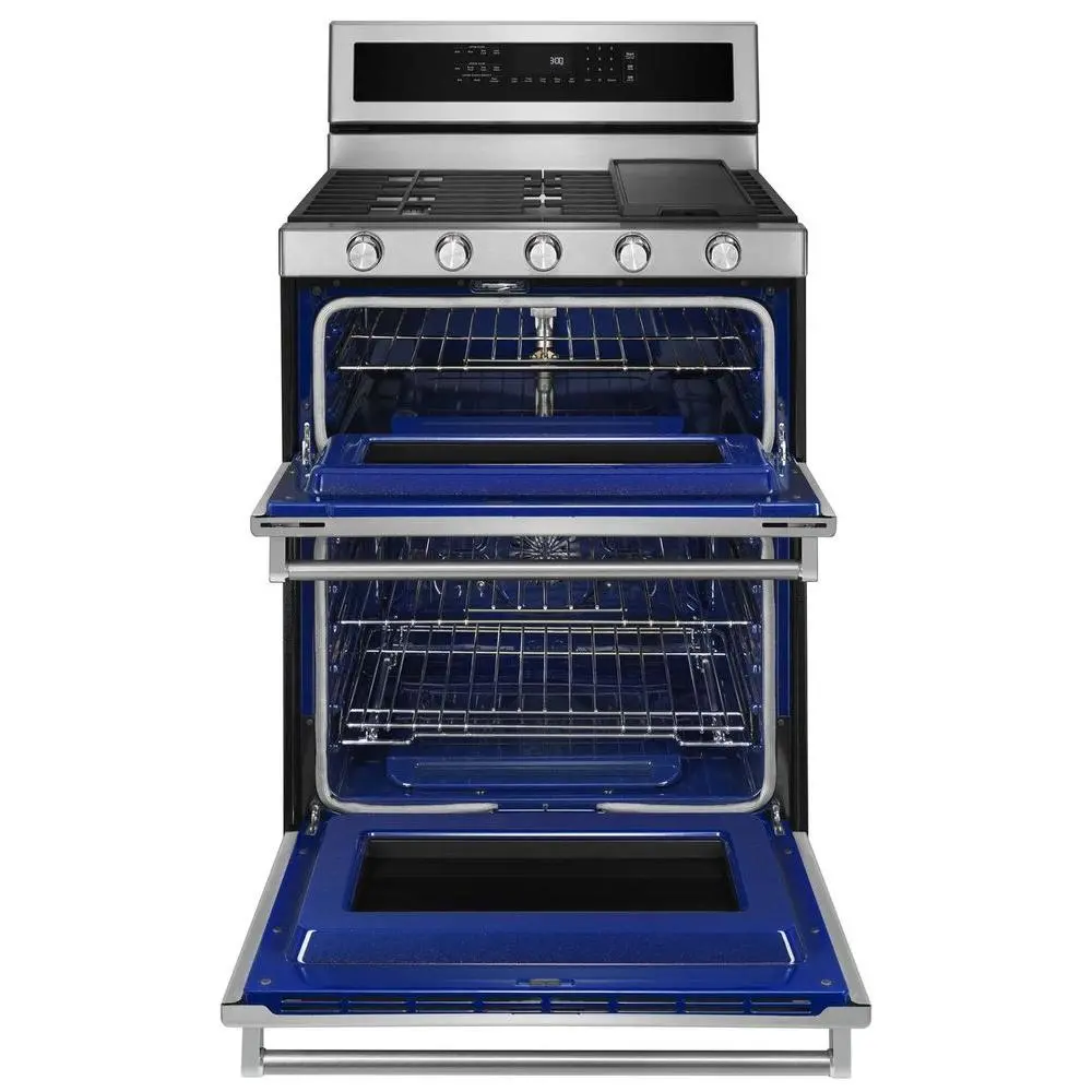 KFGD500ESS KitchenAid 6.0 cu ft Double Oven Gas Range - Stainless Steel-3