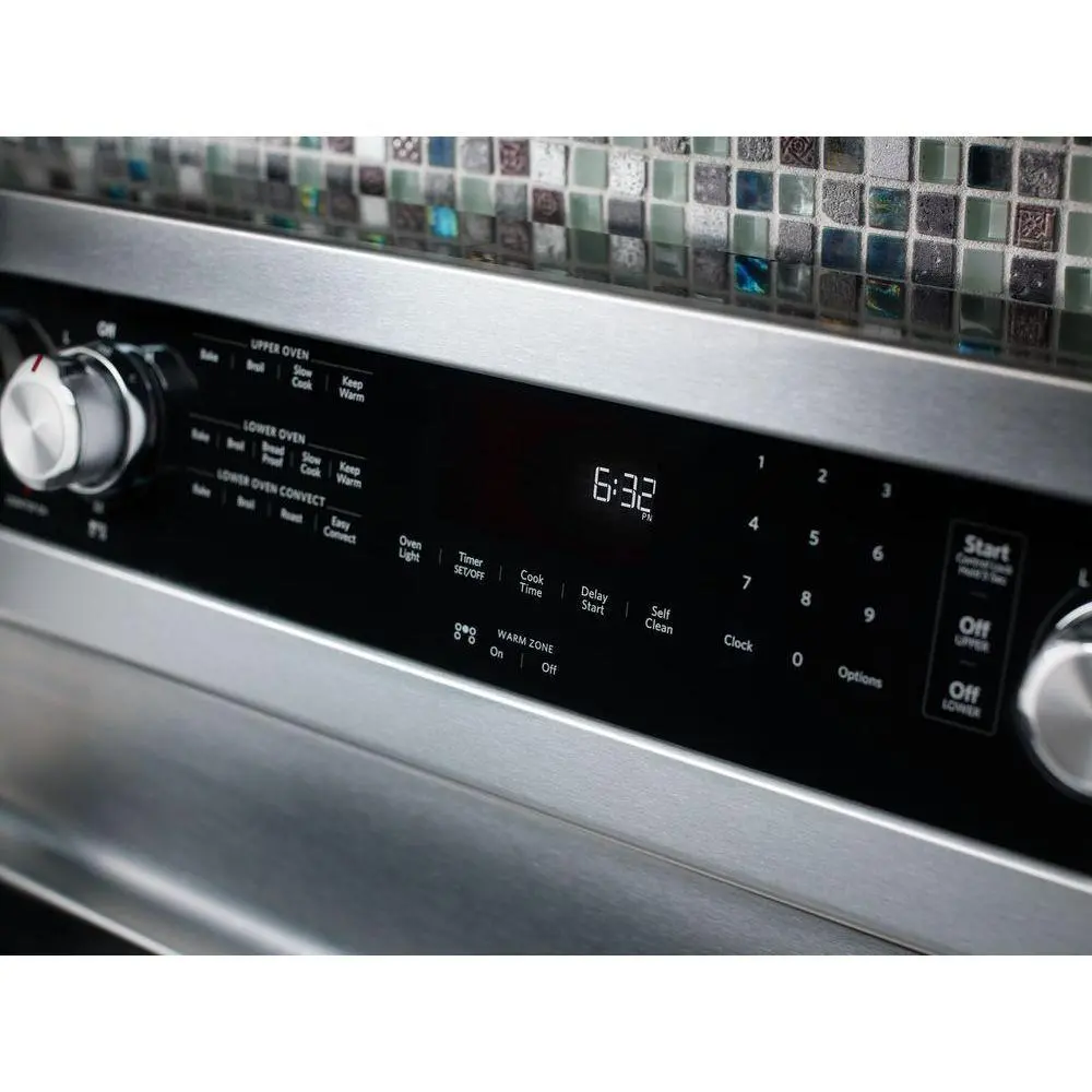 KFED500ESS KitchenAid Double Oven Electric Range - 6.7 cu. ft. Stainless Steel-3