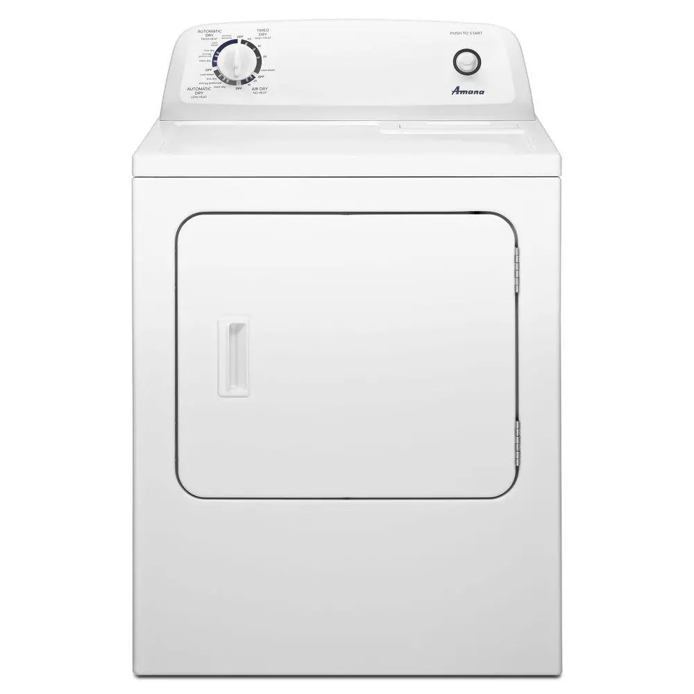NED4655EW Amana Electric Dryer - 6.5 cu. ft. White-1