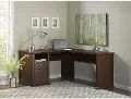 WC40330-03 Yorktown Cherry L-Desk (60 Inch) - Bush Furniture