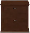 WC40380-03 Yorktown Cherry Two Drawer Lateral File Cabinet