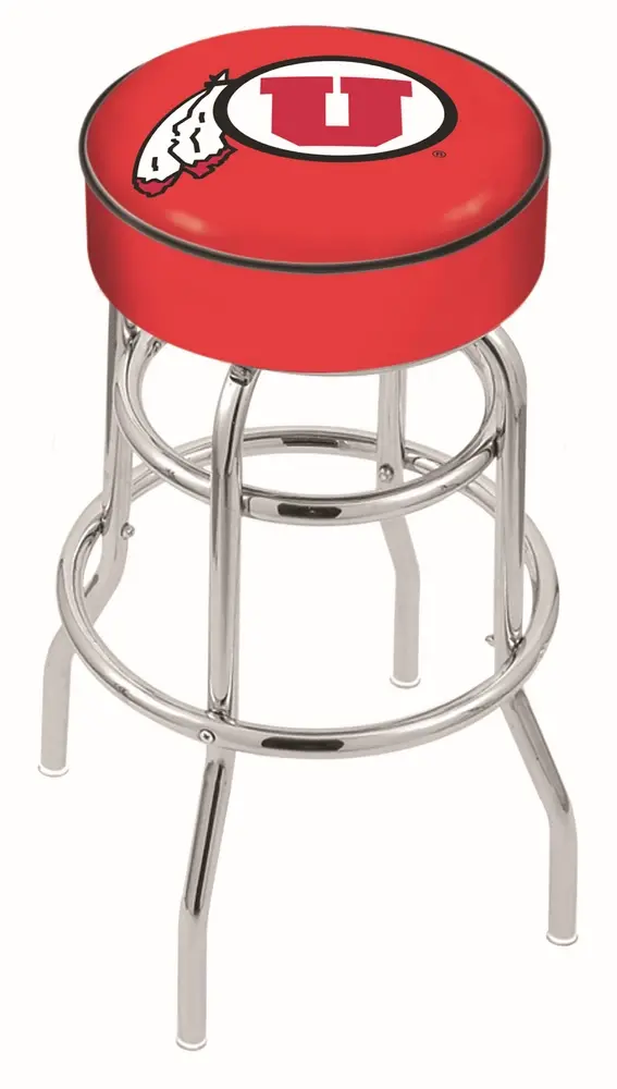 30 Inch Double Ring Swivel Bar Stool - U of U-1