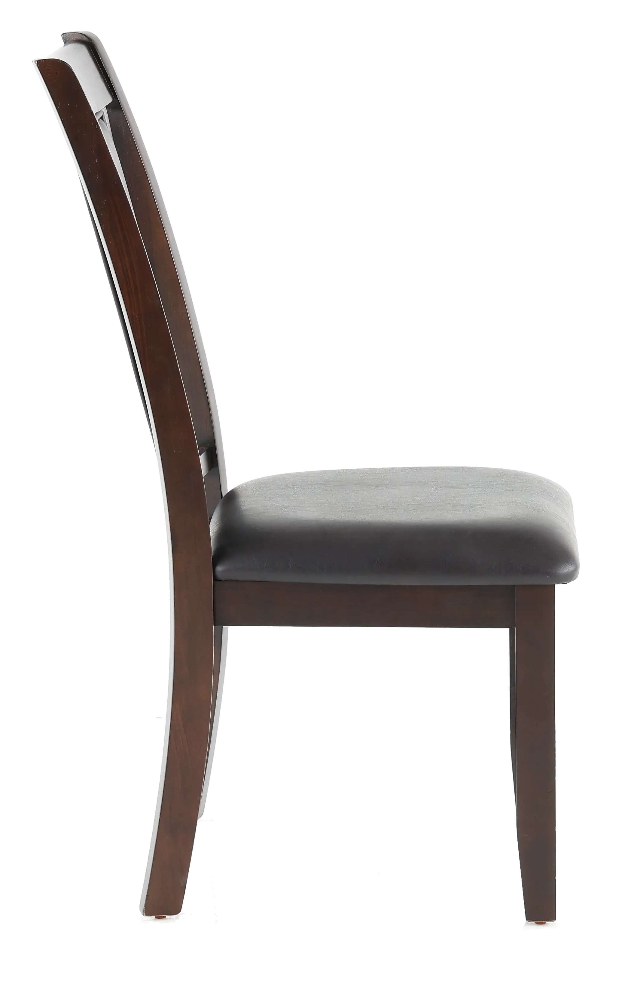 Brent Cherry Brown and Black Dining Chair-5