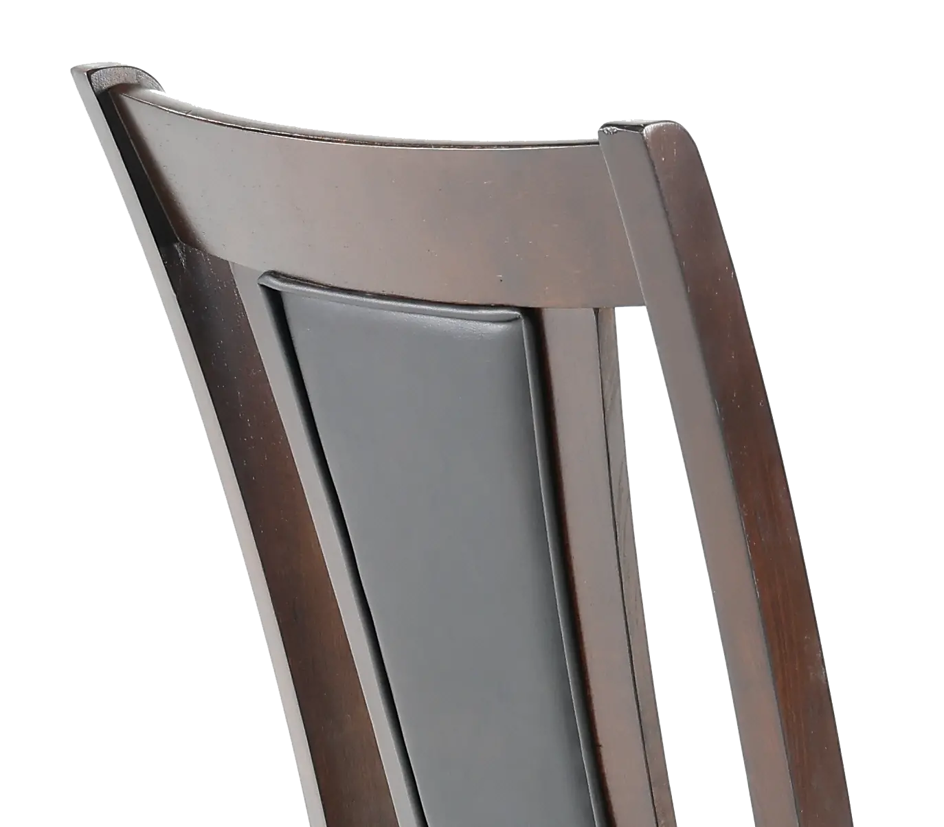 Brent Cherry Brown and Black Dining Chair-7