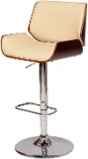 LCLOSWBACRWA London Cream Swivel Adjustable Bar Stool