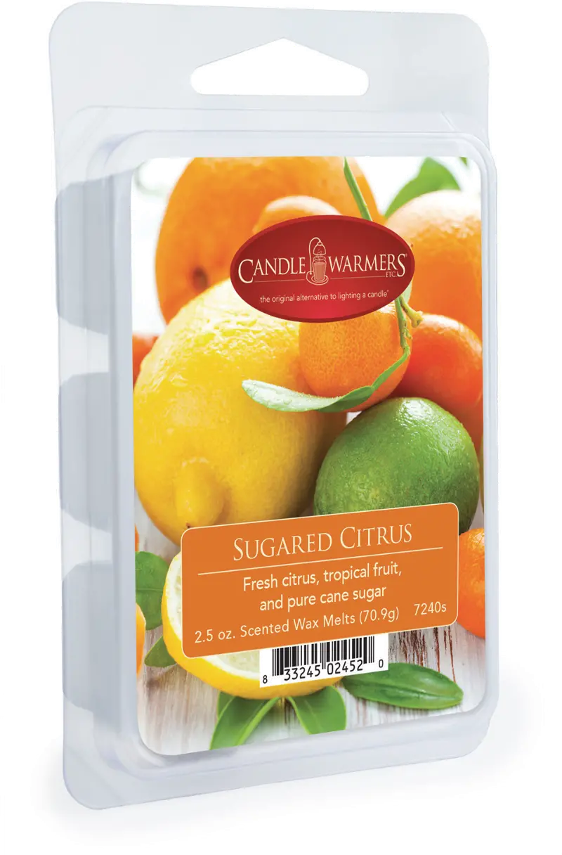 Sugared Citrus 2.5oz Wax Melt