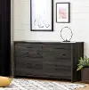 9025010 Tao Gray Oak 6-Drawer Double Dresser - South Shore