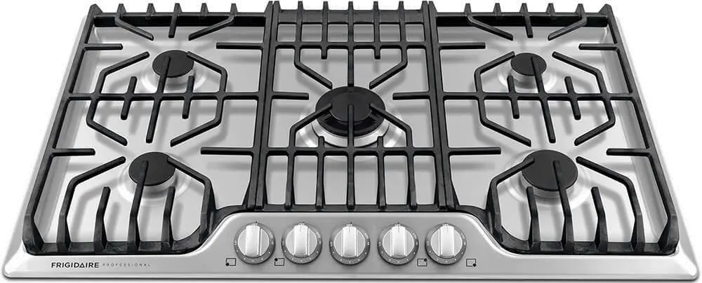FPGC3677RS Frigidaire Professional 36 Inch 5 Burner Gas Cooktop - Stainless Steel-2