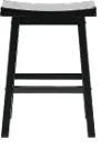 Saddle Black Counter Height Stool