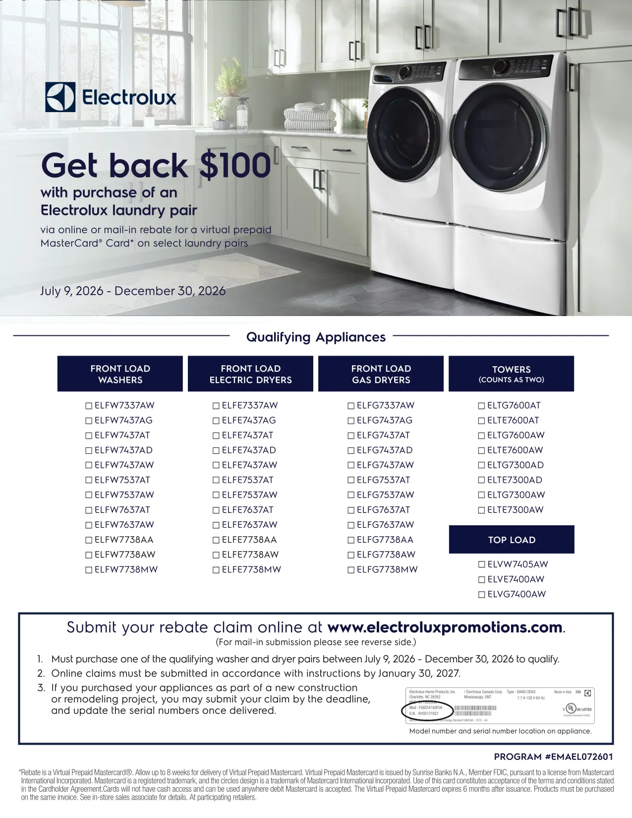 ELFG7738AA Electrolux 8 Cu Ft Gas Dryer - Alpine Green-11