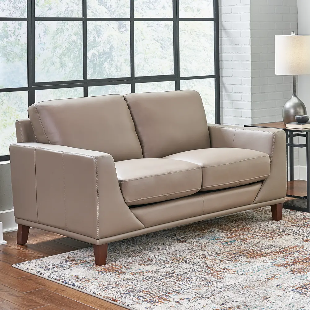 Amax Leather Loveseats