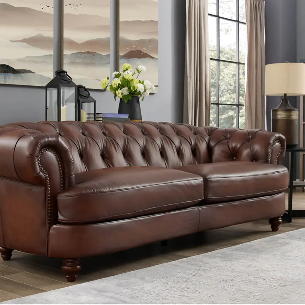 Amax Leather Sofas