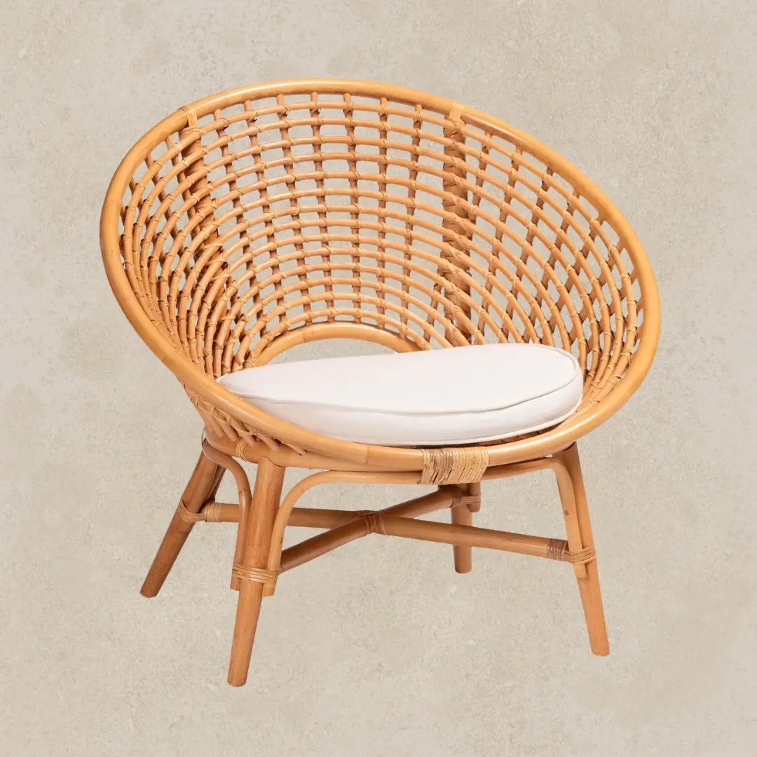Aerin Natural Rattan Accent Chair