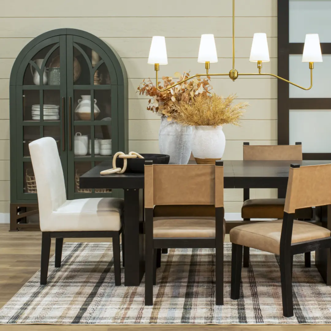 Aubrey Black Dining Table
