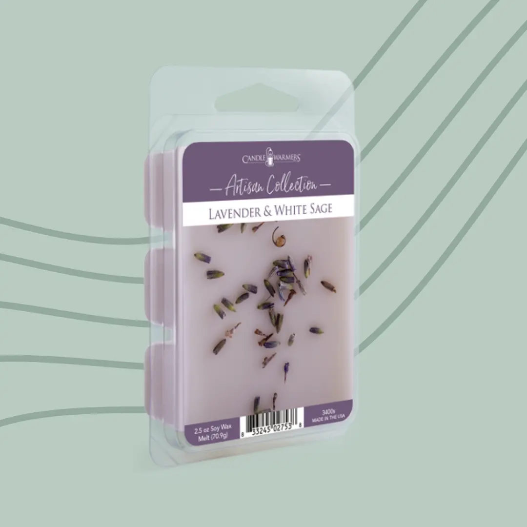 Lavender and White Sage 2.5oz Artisan Wax Melt