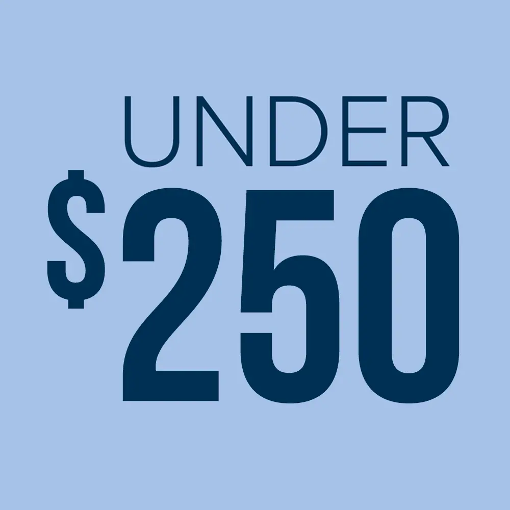 Under $250
