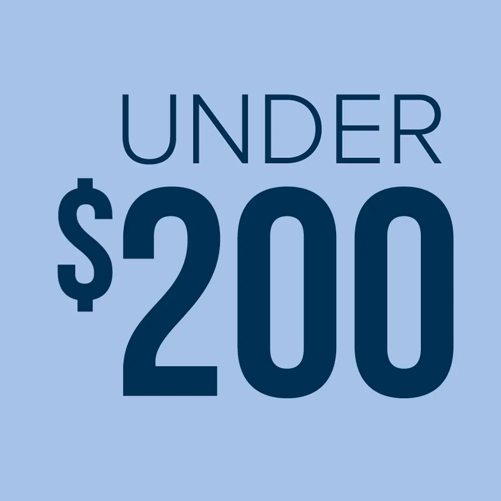 Under $200