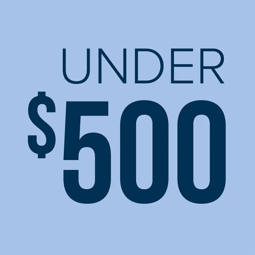 Under $500