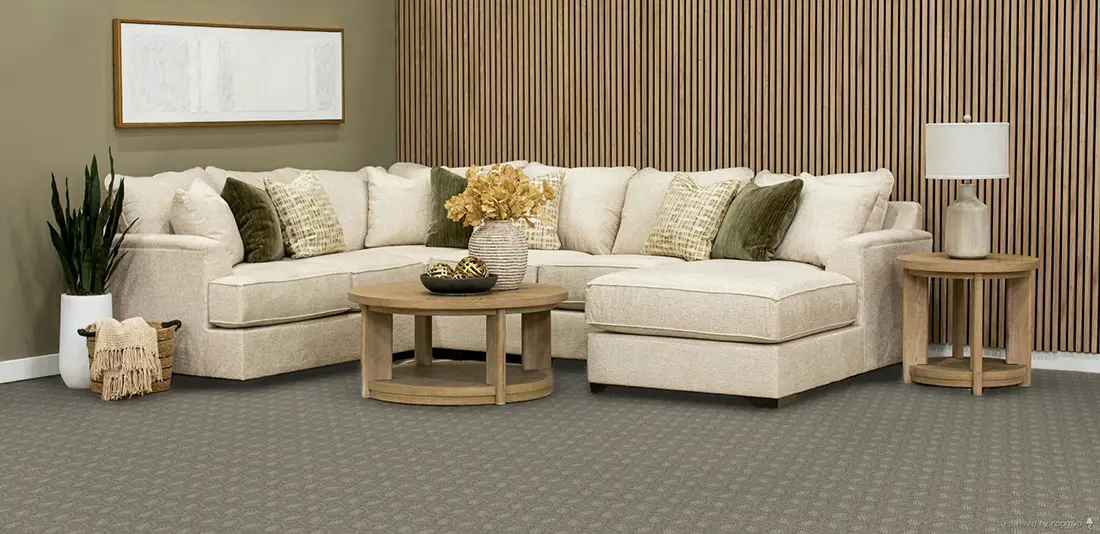 patterned carpet floor