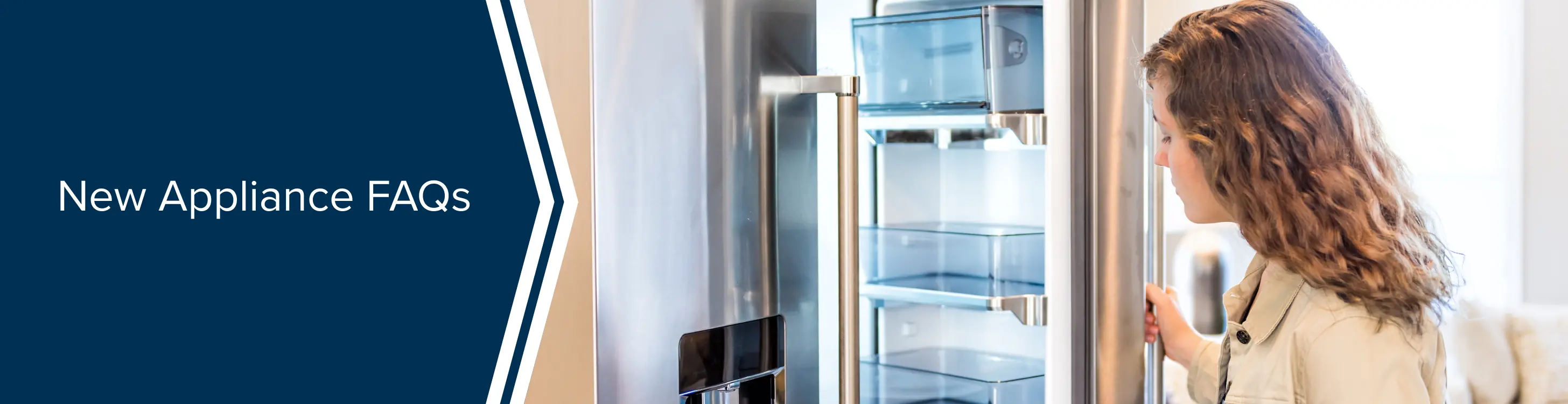 New appliance frequently asked questions