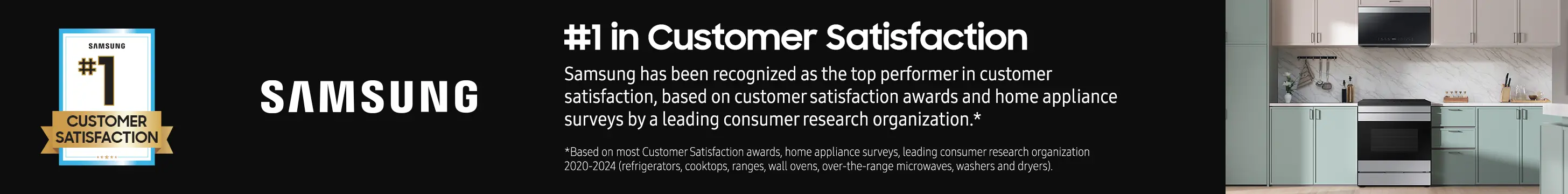 #1 in customer satisfaction