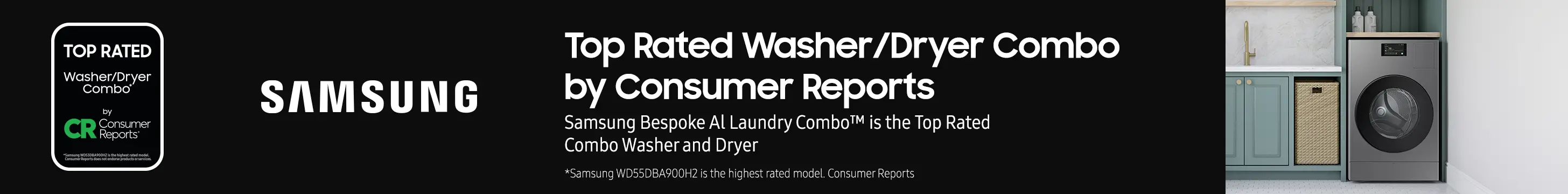 Top Rated washer/dryer combo by Consumer Reports
