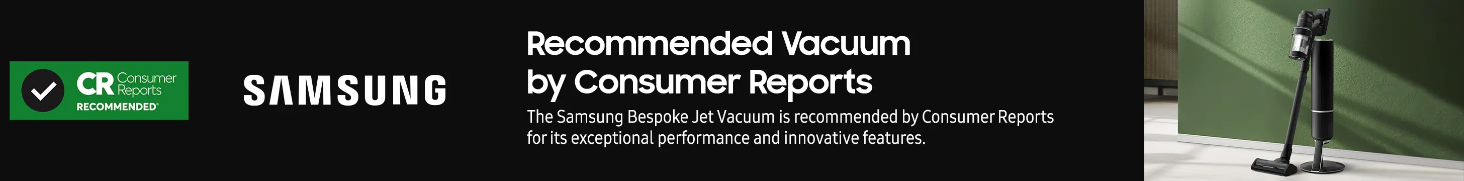 Recommended Vacuum by Consumer Reports