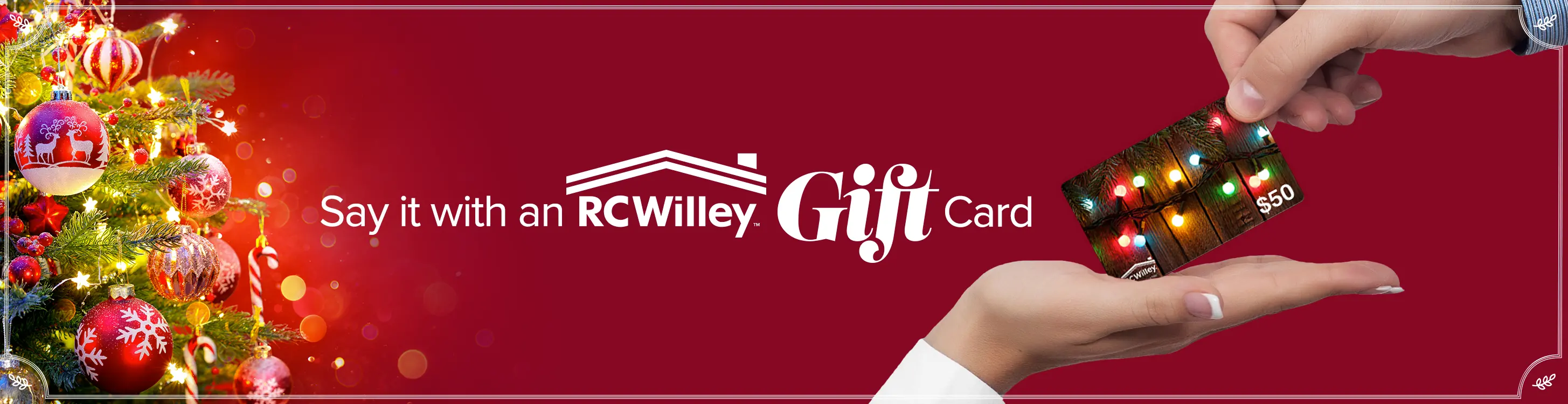 Say it with a Gift Card